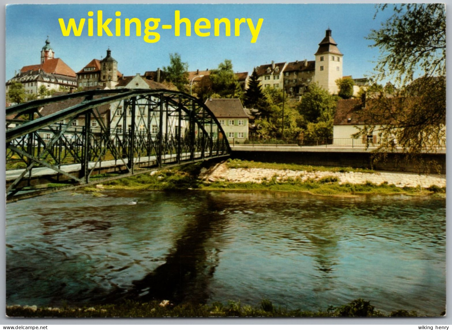 Günzburg An Der Donau - Ortsansicht Mit Brücke - Guenzburg