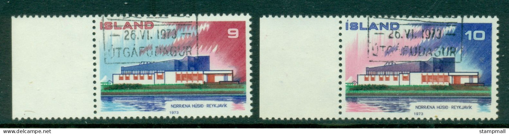 Iceland 1973 Nordic Cooperation CTO - Used Stamps
