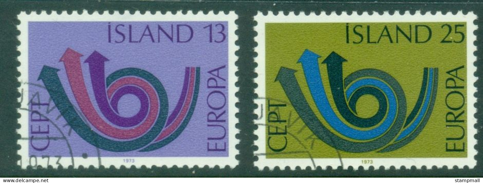 Iceland 1973 Europa CTO - Usados