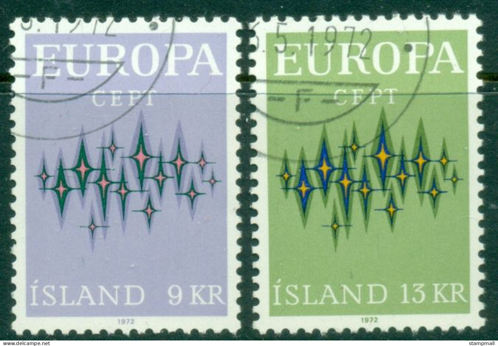 Iceland 1972 Europa CTO - Oblitérés