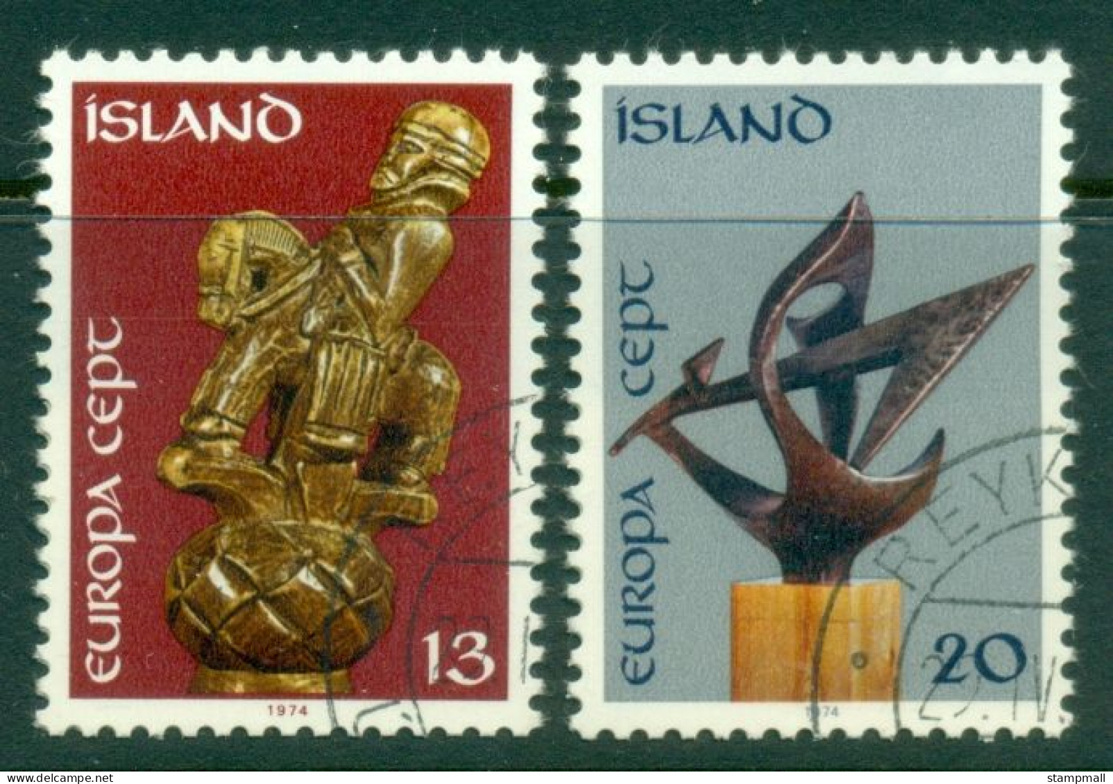Iceland 1974 Europa CTO - Used Stamps