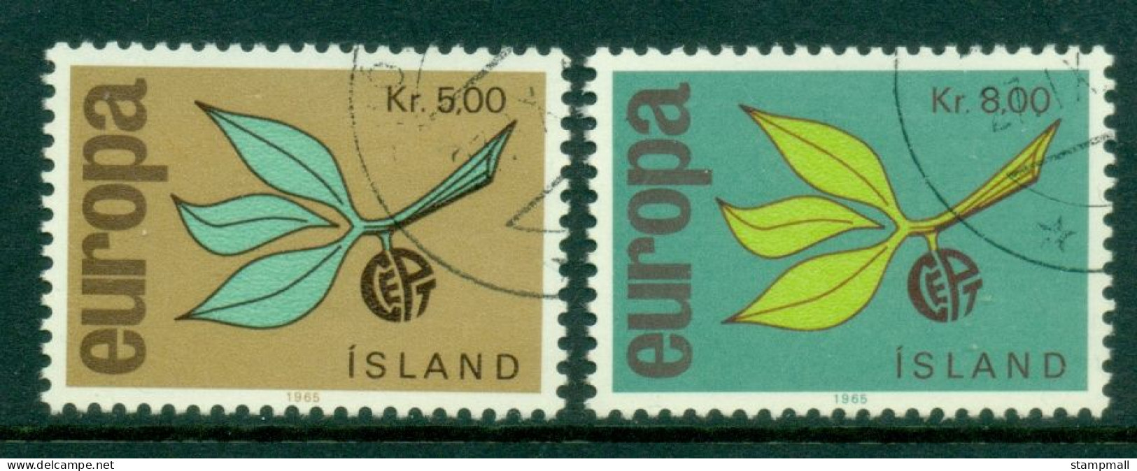 Iceland 1965 Europa CTO - Oblitérés