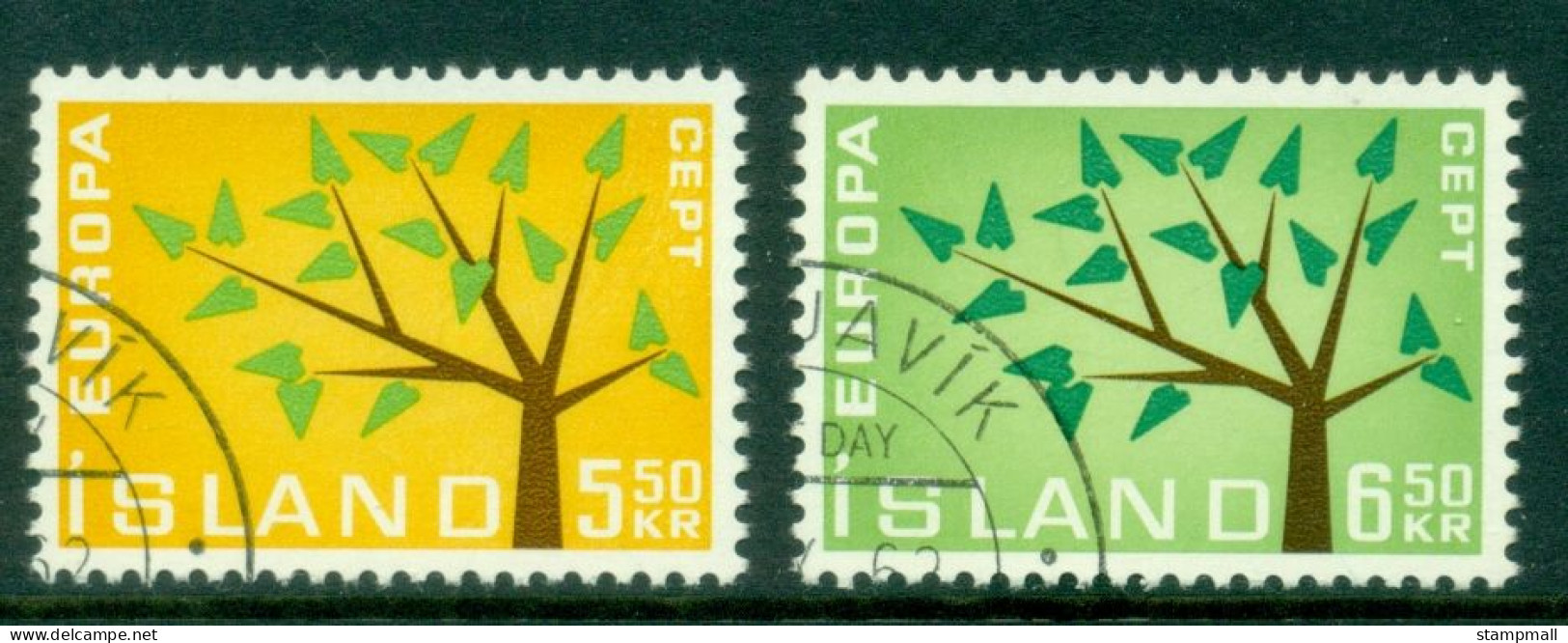 Iceland 1962 Europa CTO - Gebraucht