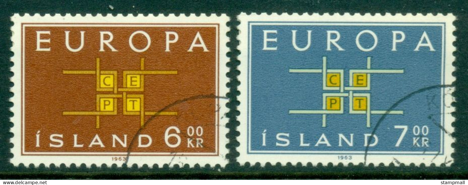 Iceland 1963 Europa CTO - Used Stamps