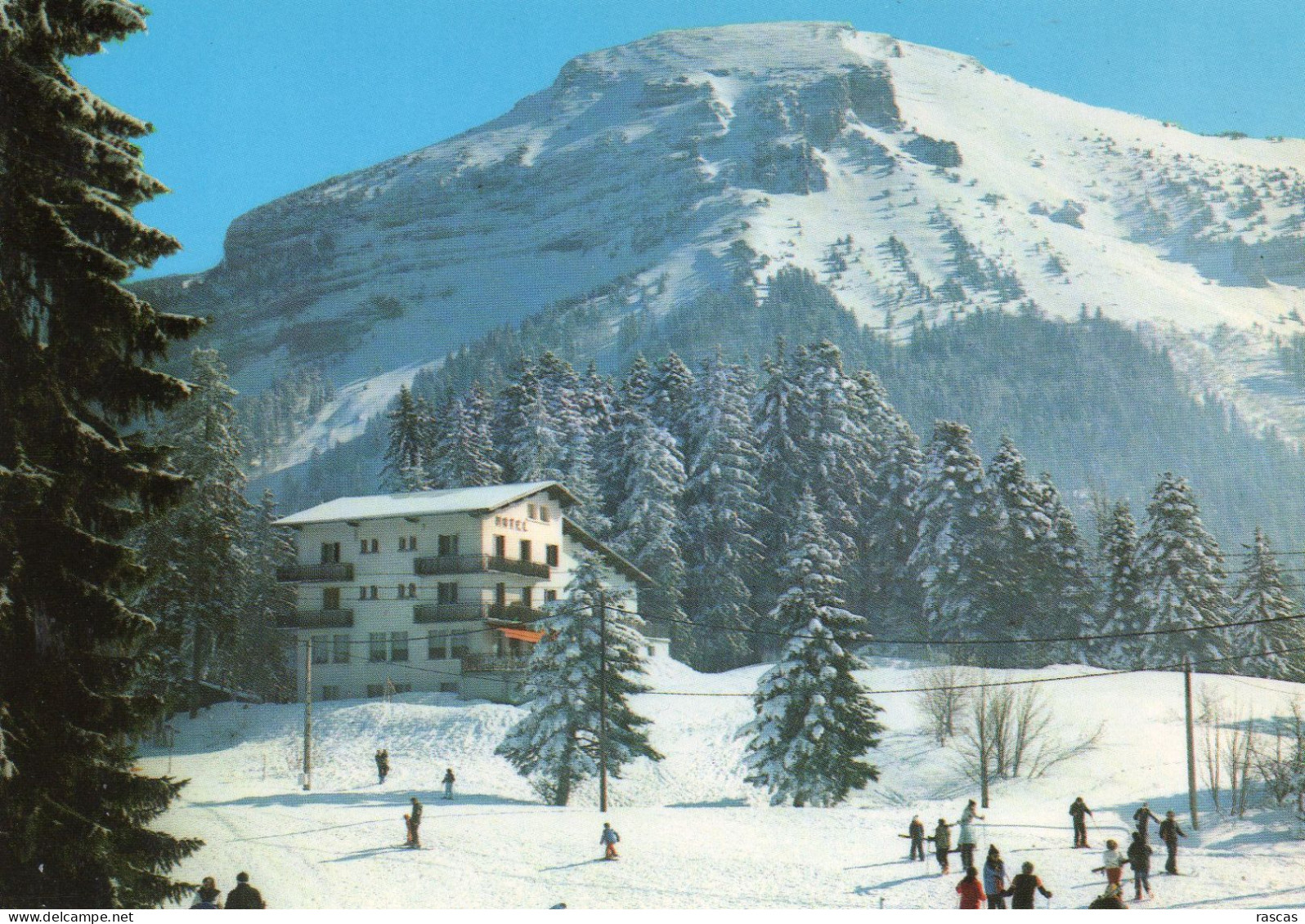 CPM - H5 - ISERE - LA TRONCHE - COL DE PORTE EN CHARTREUSE - HOTEL ROGIER - AU FOND CHAMECHAUDE - La Tronche