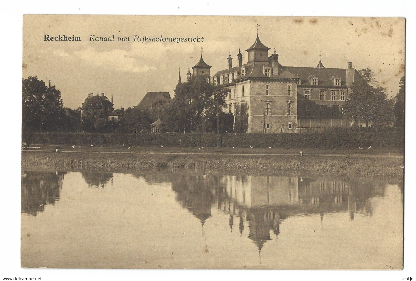 Reckheim.    -   Lanaeken.   -   Kanaal Met Rijkskoloniegesticht - Lanaken