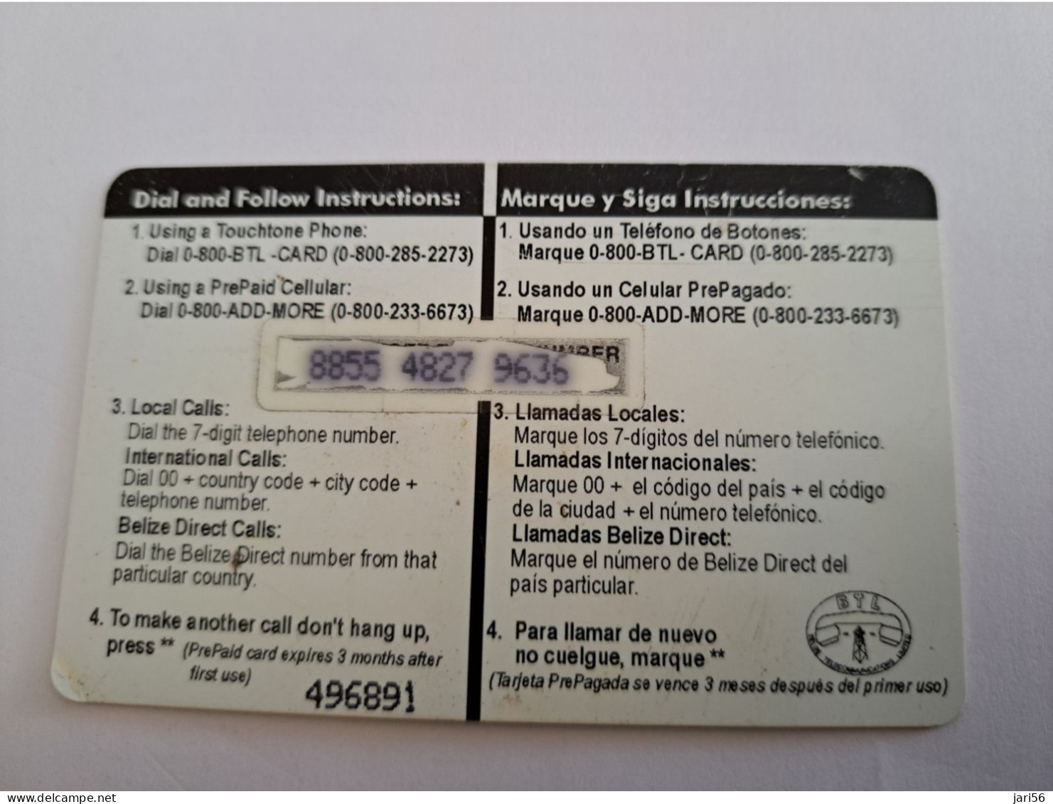 BELIZE / Prepaid Card $5,-phone A Friend/ 2CHILDREN ON CARD    Used Card  **15355** - Belice