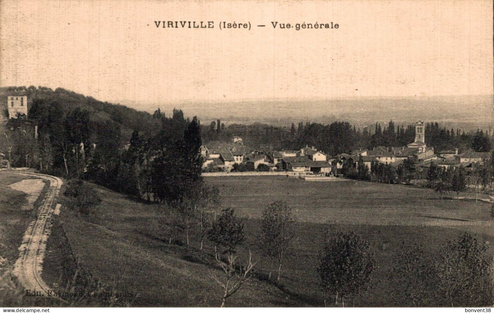 J1609 - VIRIVILLE - D38 - Vue Générale - Viriville