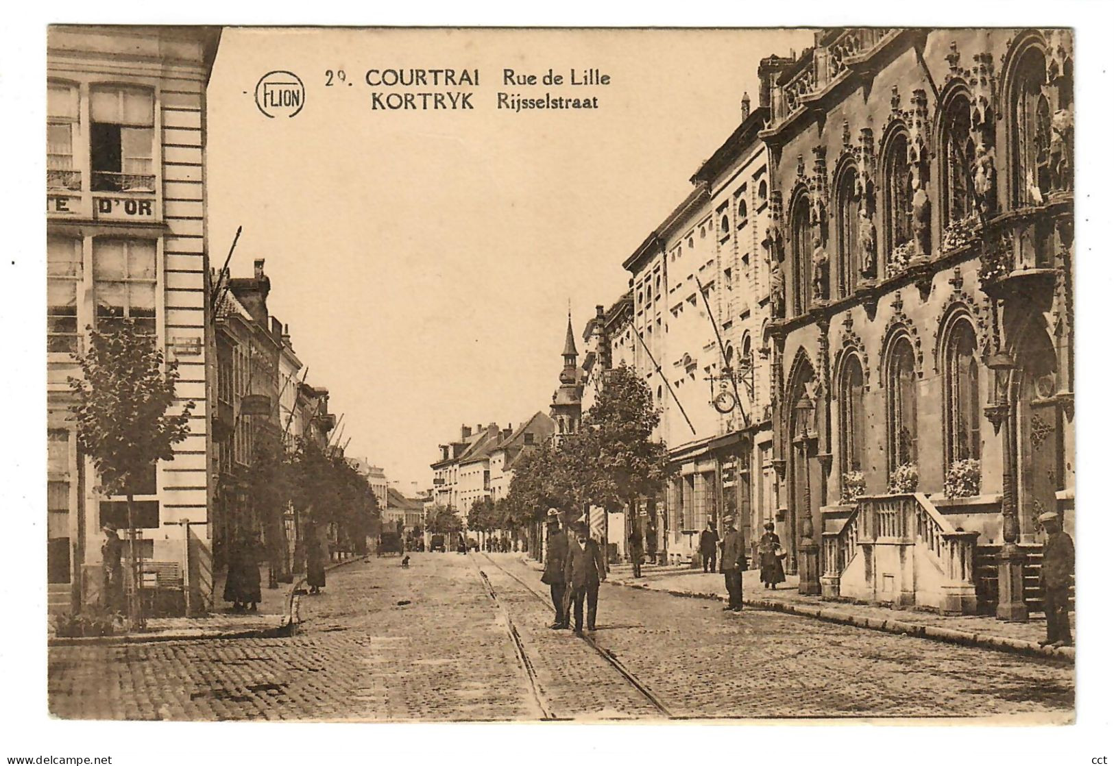 Courtrai  Kortrijk    Rue De Lille   Rijsselstraat - Kortrijk