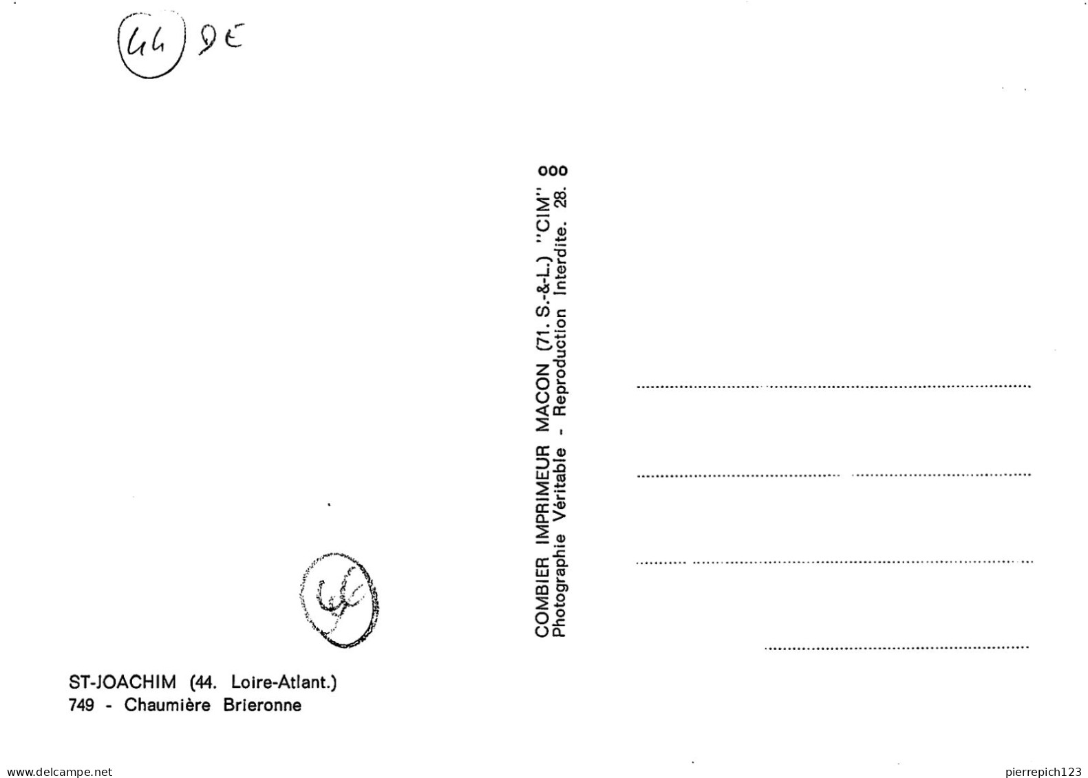 44 - Saint Joachim - Chaumière Briéronne - Saint-Joachim