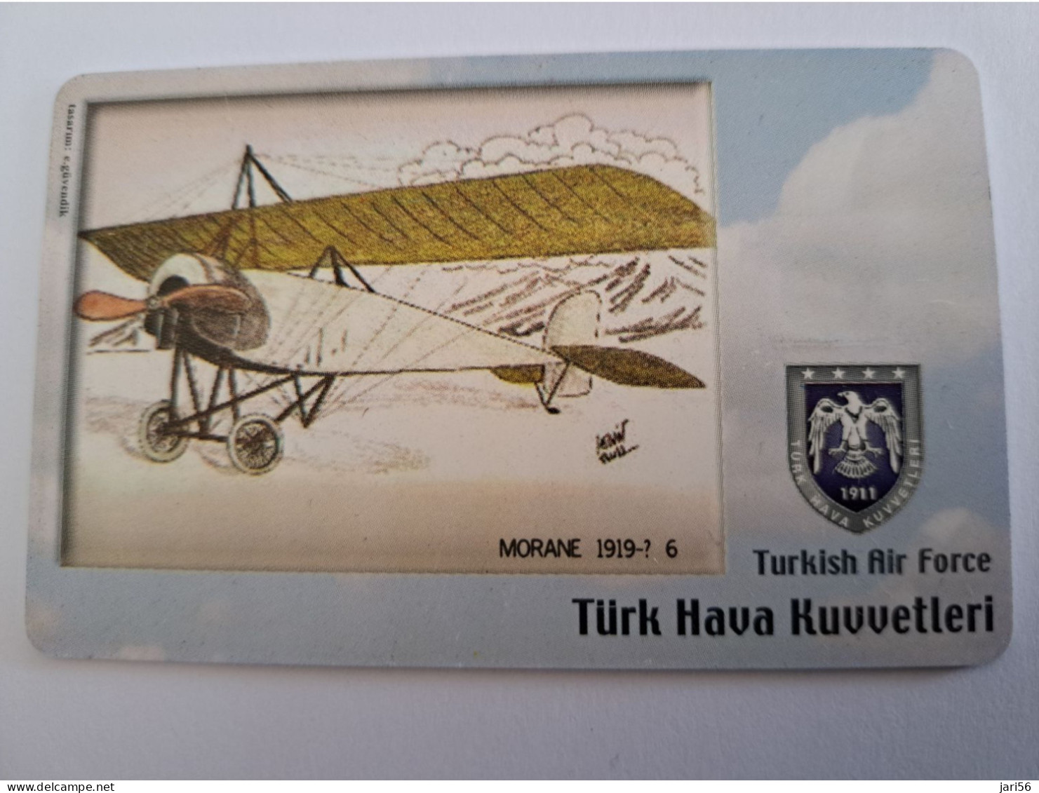 TURKIJE / 50 UNITS/ CHIPCARD/ TURKISH AIR FORCE  / DIFFERENT PLANES /        Fine Used Card  **15378** - Turkey