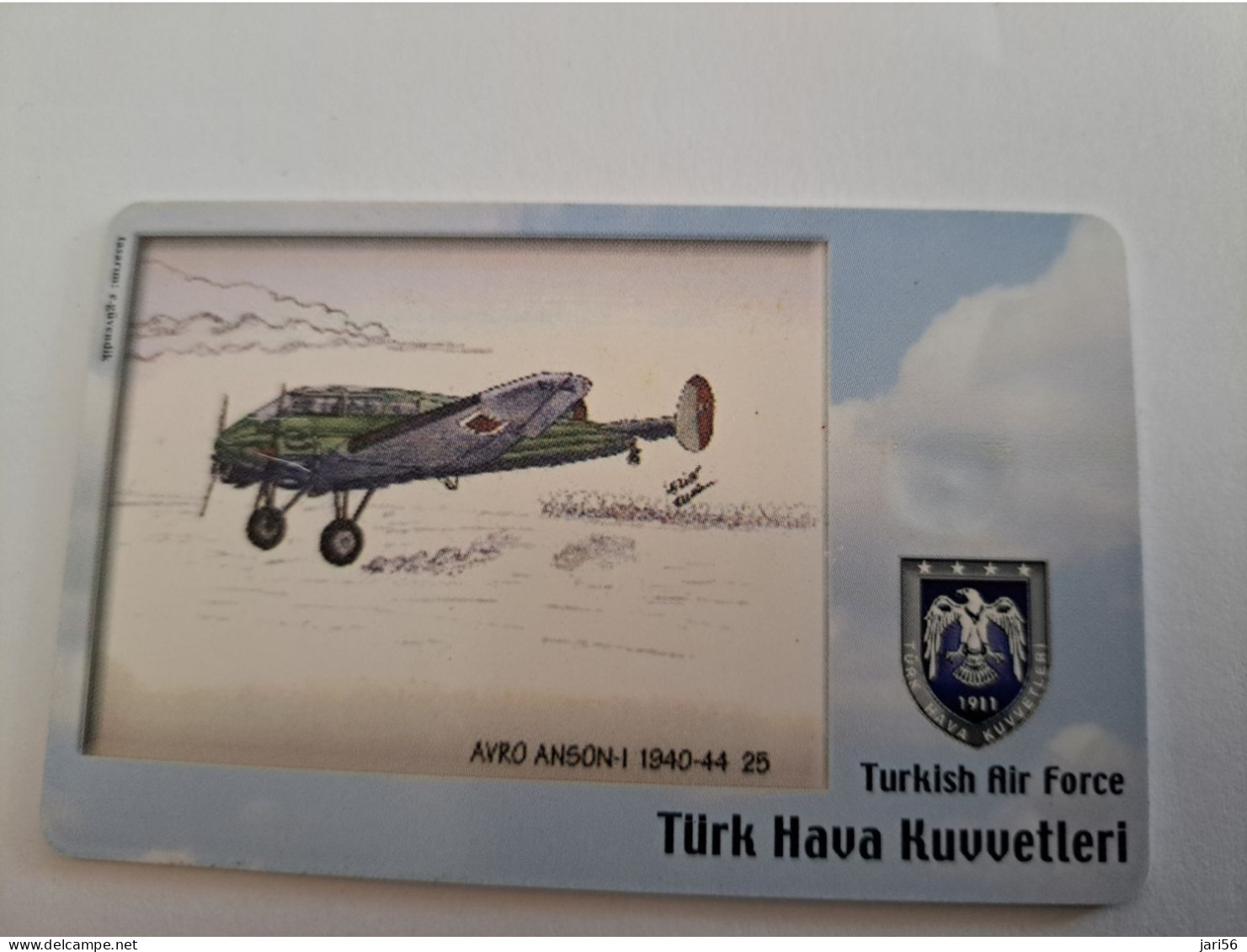 TURKIJE / 50 UNITS/ CHIPCARD/ TURKISH AIR FORCE  / DIFFERENT PLANES /        Fine Used Card  **15398** - Turquie