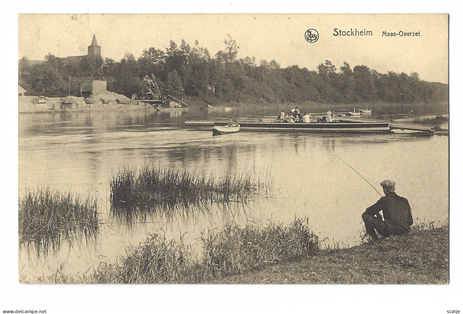 Stockheim   -   Maas-Overzet   -   1932   Naar   Ixelles - Dilsen-Stokkem