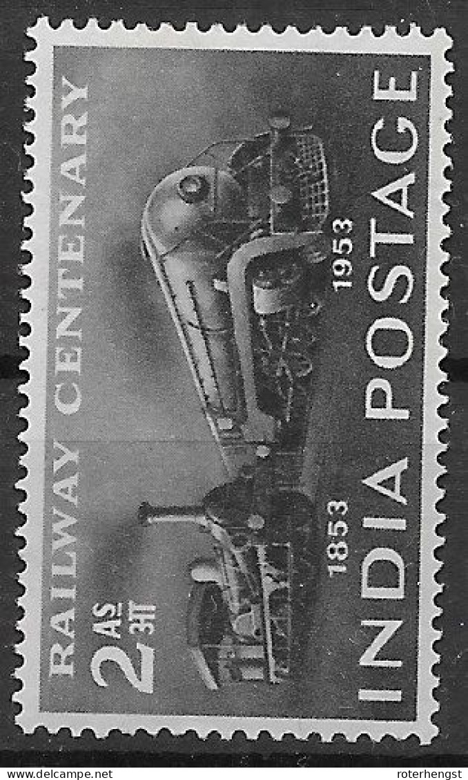 India Train Stamps  Mnh ** 5 Euros 1953 - Nuovi