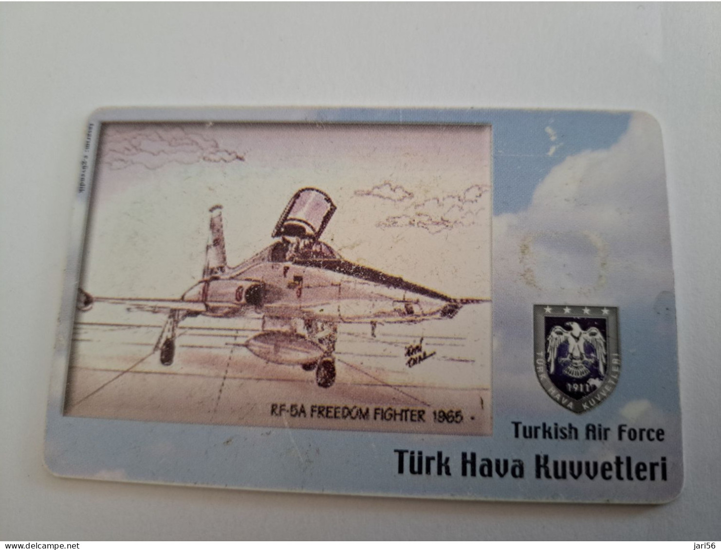 TURKIJE / 50 UNITS/ CHIPCARD/ TURKISH AIR FORCE  / DIFFERENT PLANES /        Fine Used Card  **15403** - Turkey