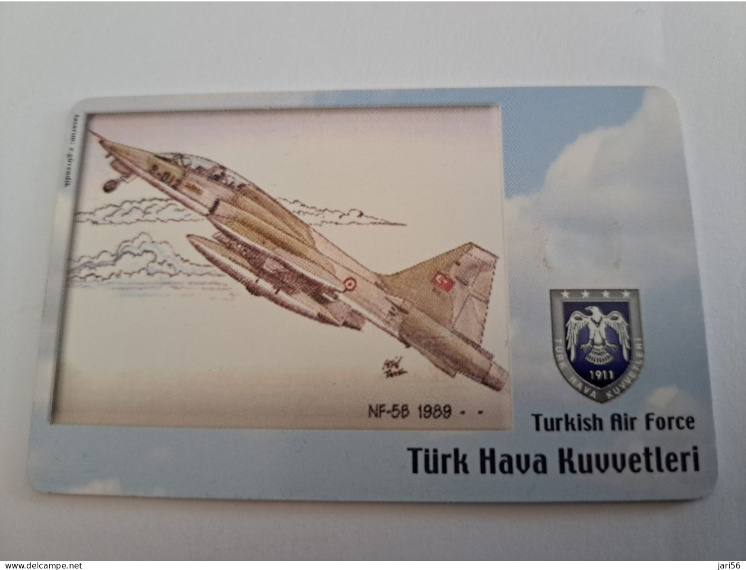 TURKIJE / 50 UNITS/ CHIPCARD/ TURKISH AIR FORCE  / DIFFERENT PLANES /        Fine Used Card  **15406** - Türkei