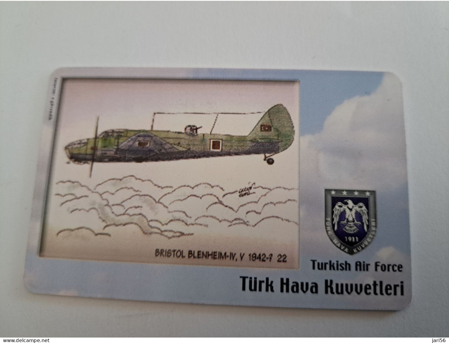TURKIJE / 50 UNITS/ CHIPCARD/ TURKISH AIR FORCE  / DIFFERENT PLANES /        Fine Used Card  **15407** - Türkei