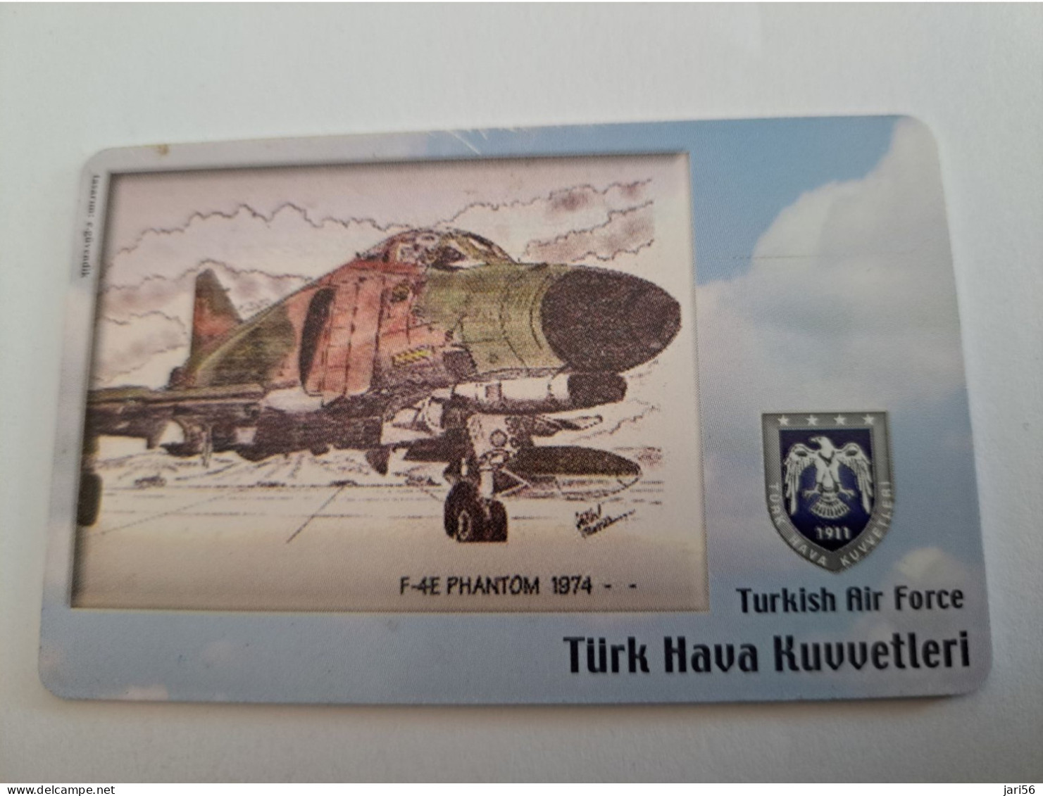 TURKIJE / 50 UNITS/ CHIPCARD/ TURKISH AIR FORCE  / DIFFERENT PLANES /        Fine Used Card  **15413** - Turkey