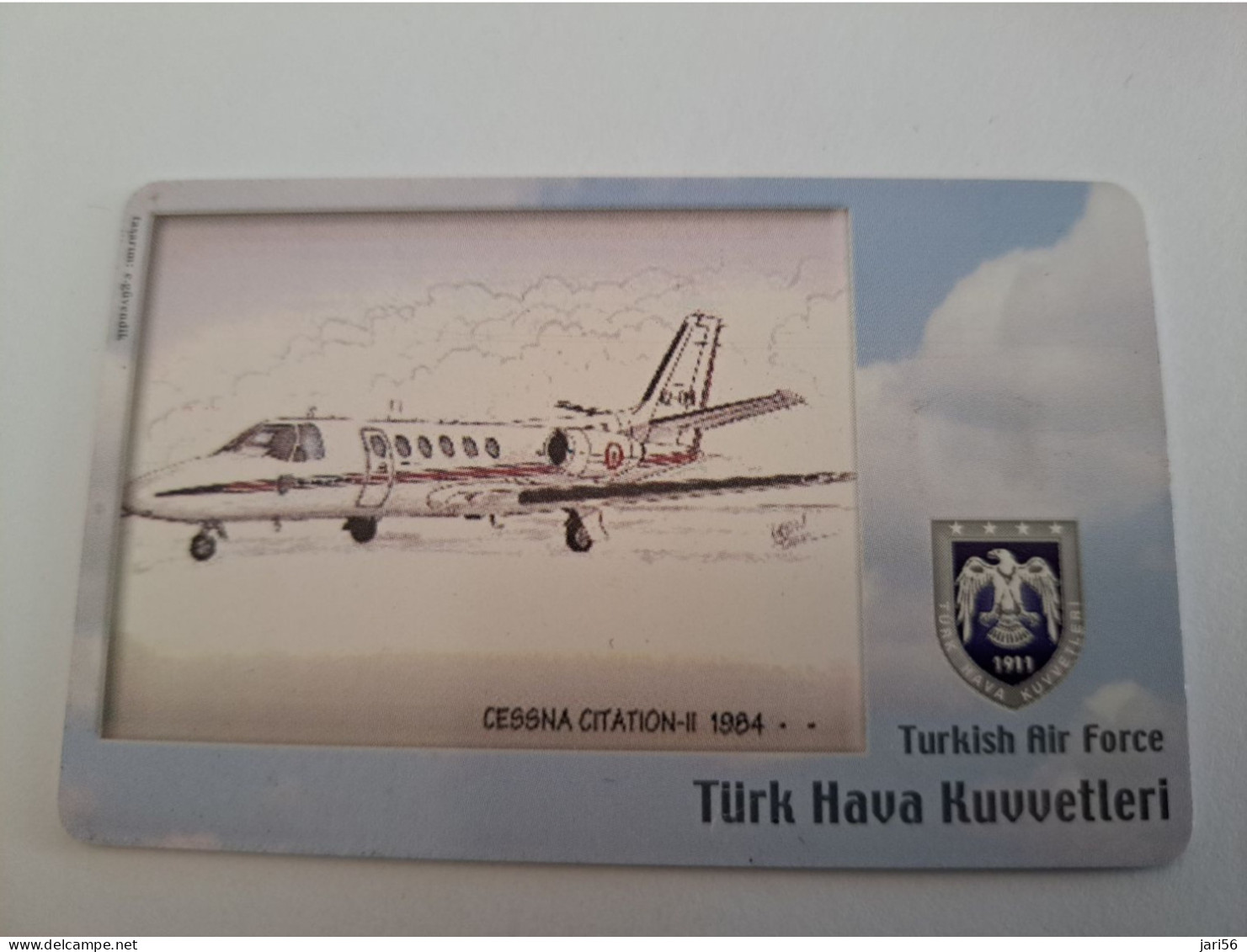 TURKIJE / 50 UNITS/ CHIPCARD/ TURKISH AIR FORCE  / DIFFERENT PLANES /        Fine Used Card  **15420** - Turkey