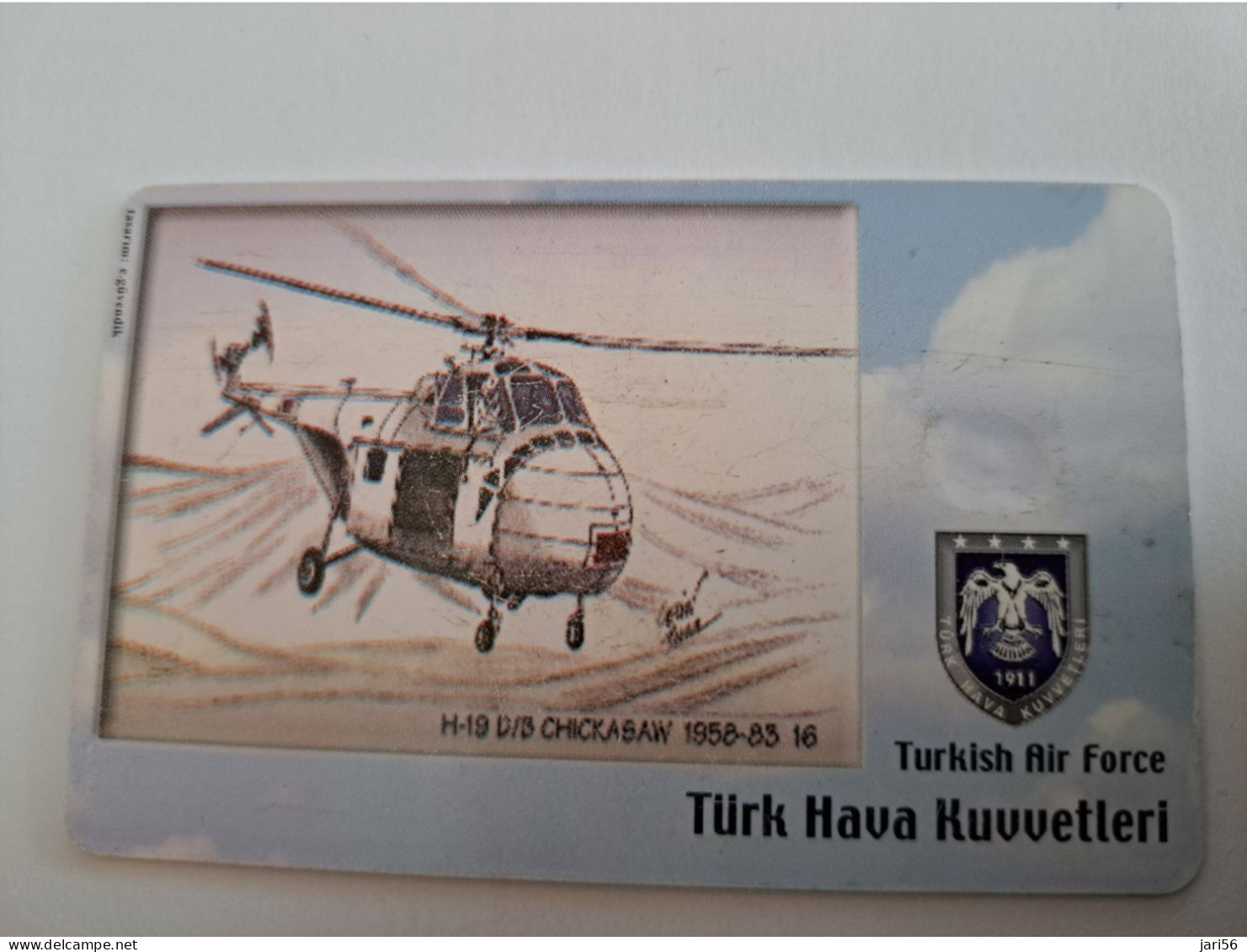 TURKIJE / 50 UNITS/ CHIPCARD/ TURKISH AIR FORCE  / DIFFERENT PLANES /        Fine Used Card  **15430** - Turkey