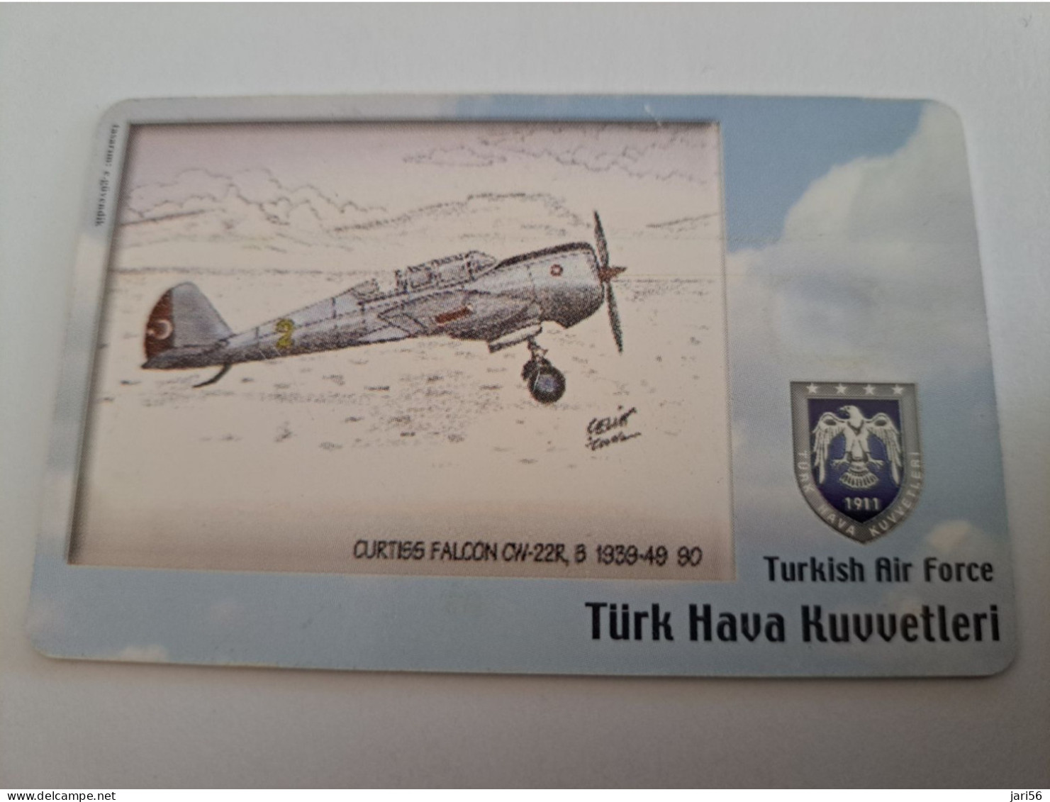 TURKIJE / 50 UNITS/ CHIPCARD/ TURKISH AIR FORCE  / DIFFERENT PLANES /        Fine Used Card  **15432** - Türkei