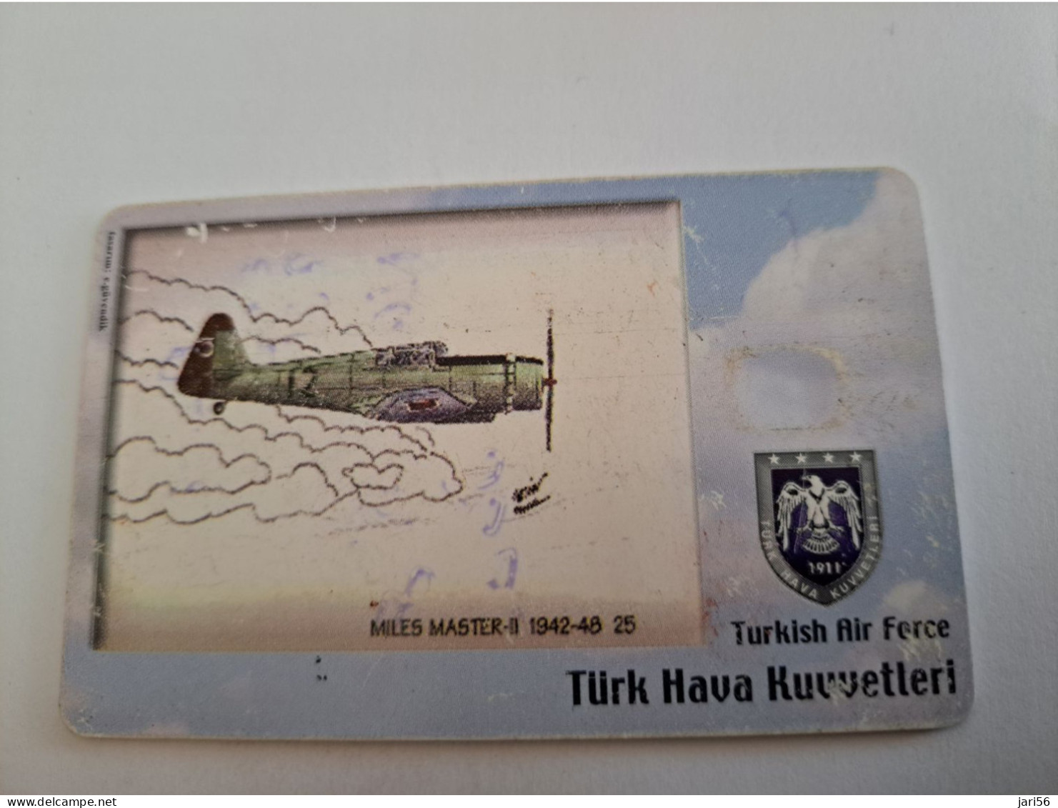 TURKIJE / 50 UNITS/ CHIPCARD/ TURKISH AIR FORCE  / DIFFERENT PLANES /        Fine Used Card  **15433** - Türkei