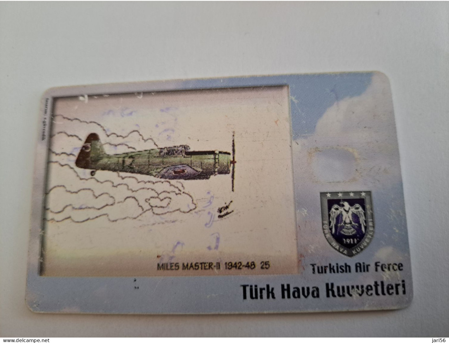 TURKIJE / 50 UNITS/ CHIPCARD/ TURKISH AIR FORCE  / DIFFERENT PLANES /        Fine Used Card  **15433** - Turquie