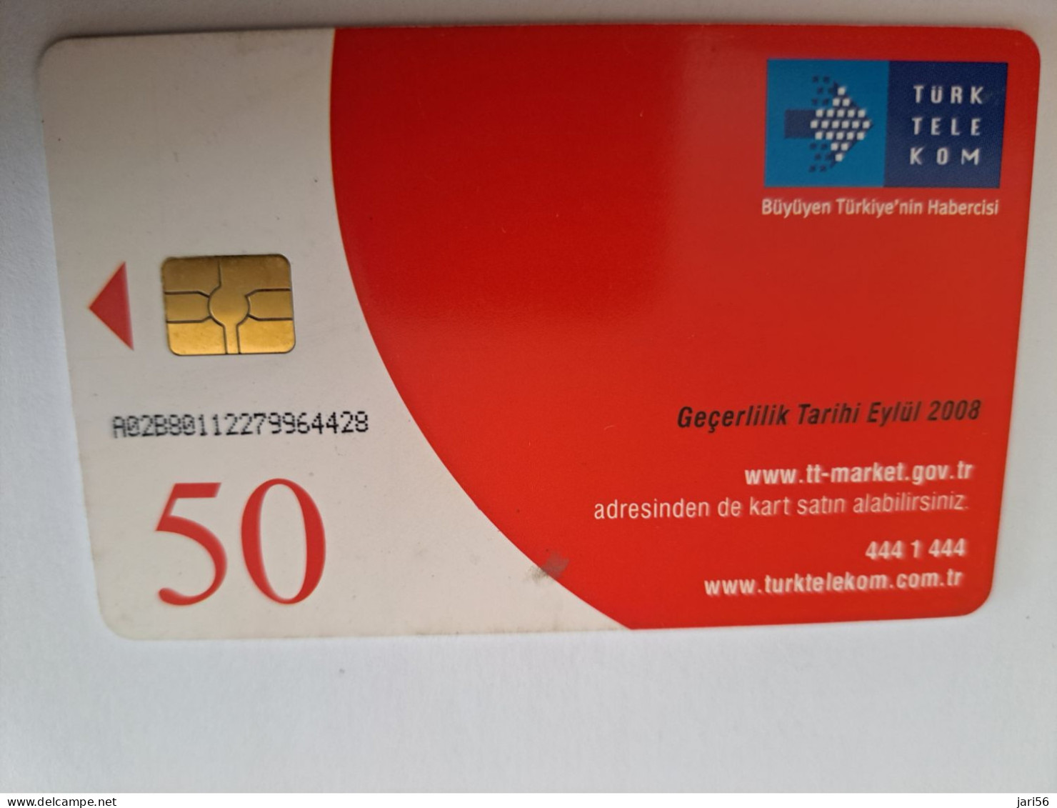 TURKIJE / 50 UNITS/ CHIPCARD/ TURKISH AIR FORCE  / DIFFERENT PLANES /        Fine Used Card  **15437** - Türkei