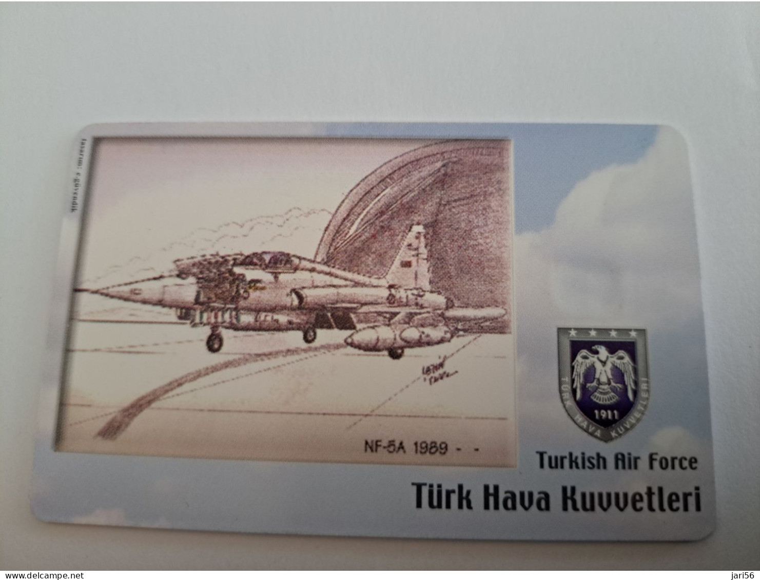 TURKIJE / 50 UNITS/ CHIPCARD/ TURKISH AIR FORCE  / DIFFERENT PLANES /        Fine Used Card  **15438** - Türkei