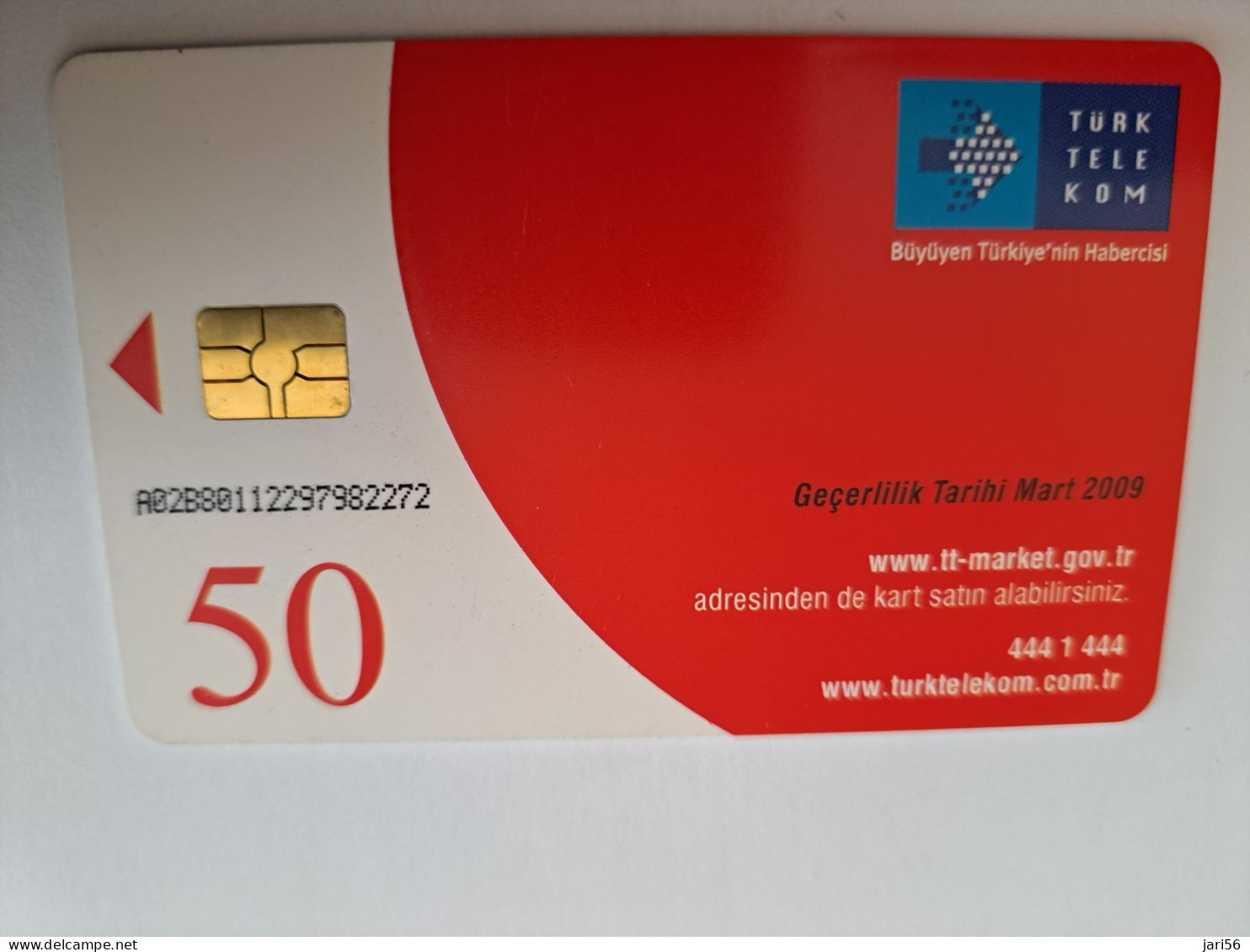 TURKIJE / 50 UNITS/ CHIPCARD/ TURKISH AIR FORCE  / DIFFERENT PLANES /        Fine Used Card  **15438** - Türkei