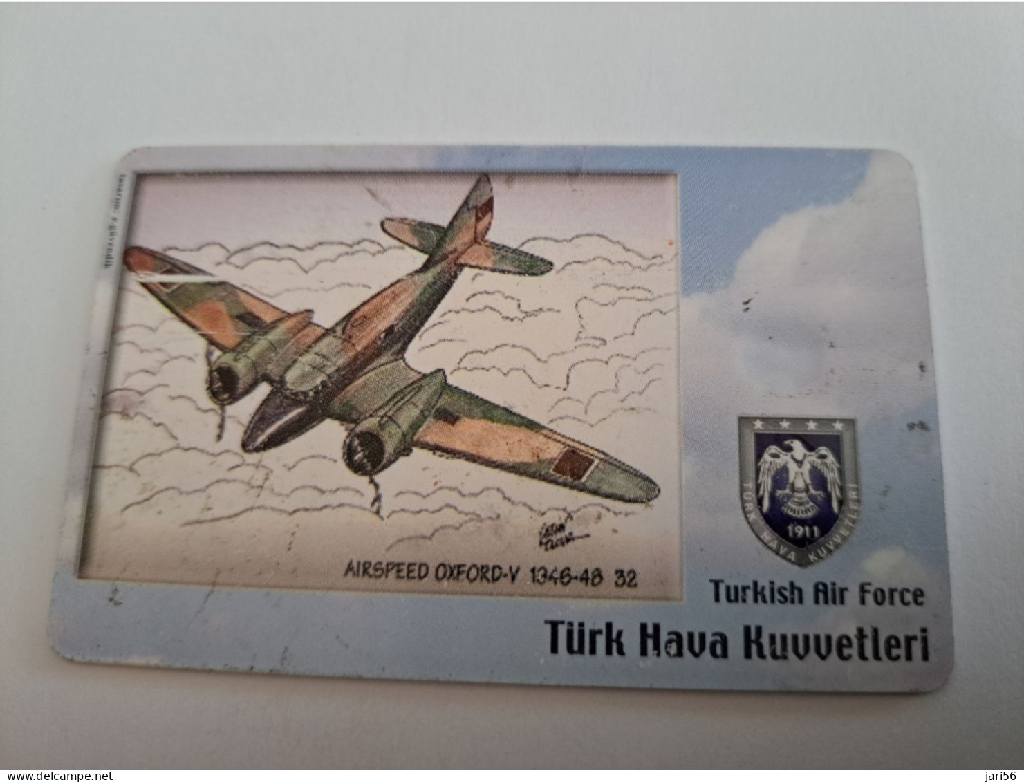 TURKIJE / 50 UNITS/ CHIPCARD/ TURKISH AIR FORCE  / DIFFERENT PLANES /        Fine Used Card  **15439** - Türkei