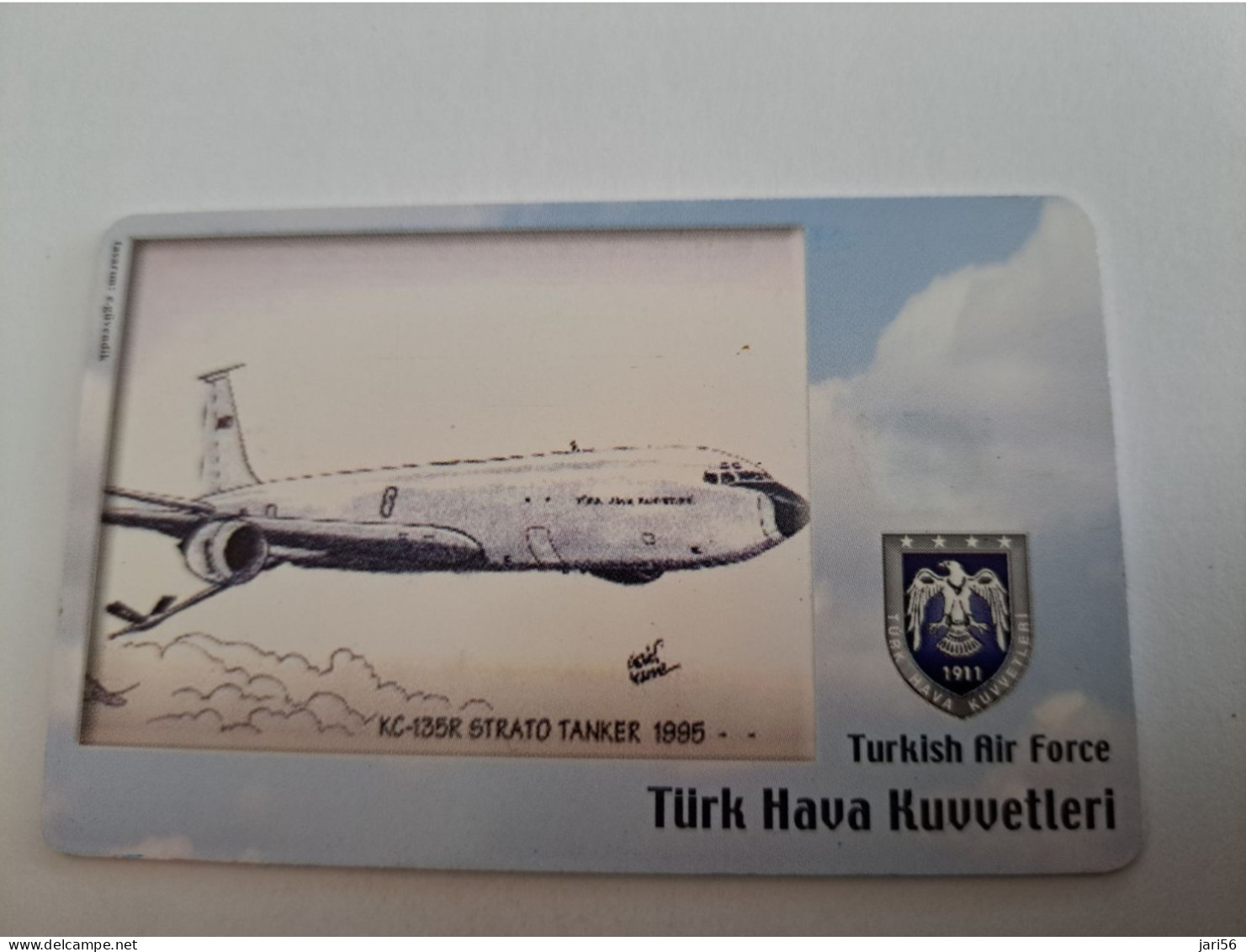 TURKIJE / 50 UNITS/ CHIPCARD/ TURKISH AIR FORCE  / DIFFERENT PLANES /        Fine Used Card  **15441** - Turquie