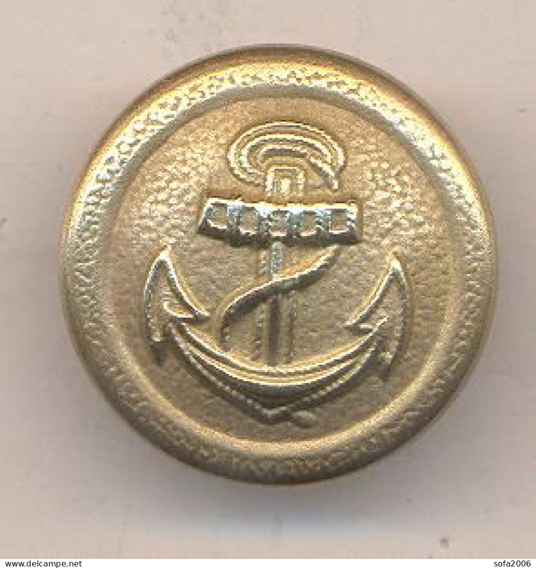 Germany. Marine Button Diameter 20mm. - Knoppen