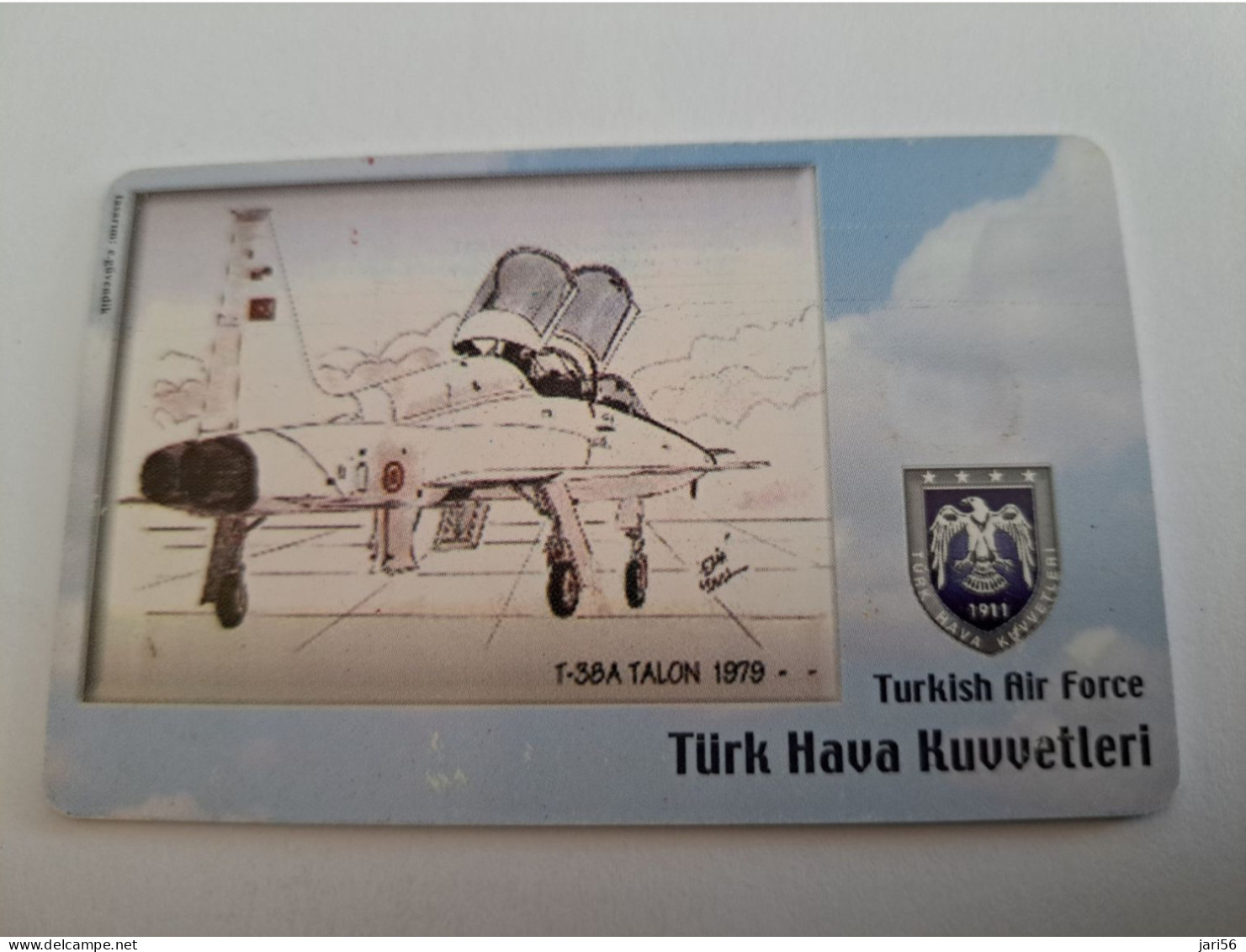 TURKIJE / 50 UNITS/ CHIPCARD/ TURKISH AIR FORCE  / DIFFERENT PLANES /        Fine Used Card  **15444** - Turquie