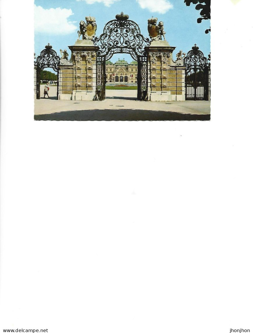 Osterreich - Postcard Unused -  Vienna -  Belvedere Castle - Belvedere