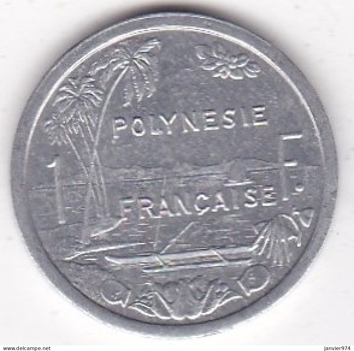 Polynésie Française . 1 Franc 1996, En Aluminium, Lec# 22 - Polynésie Française