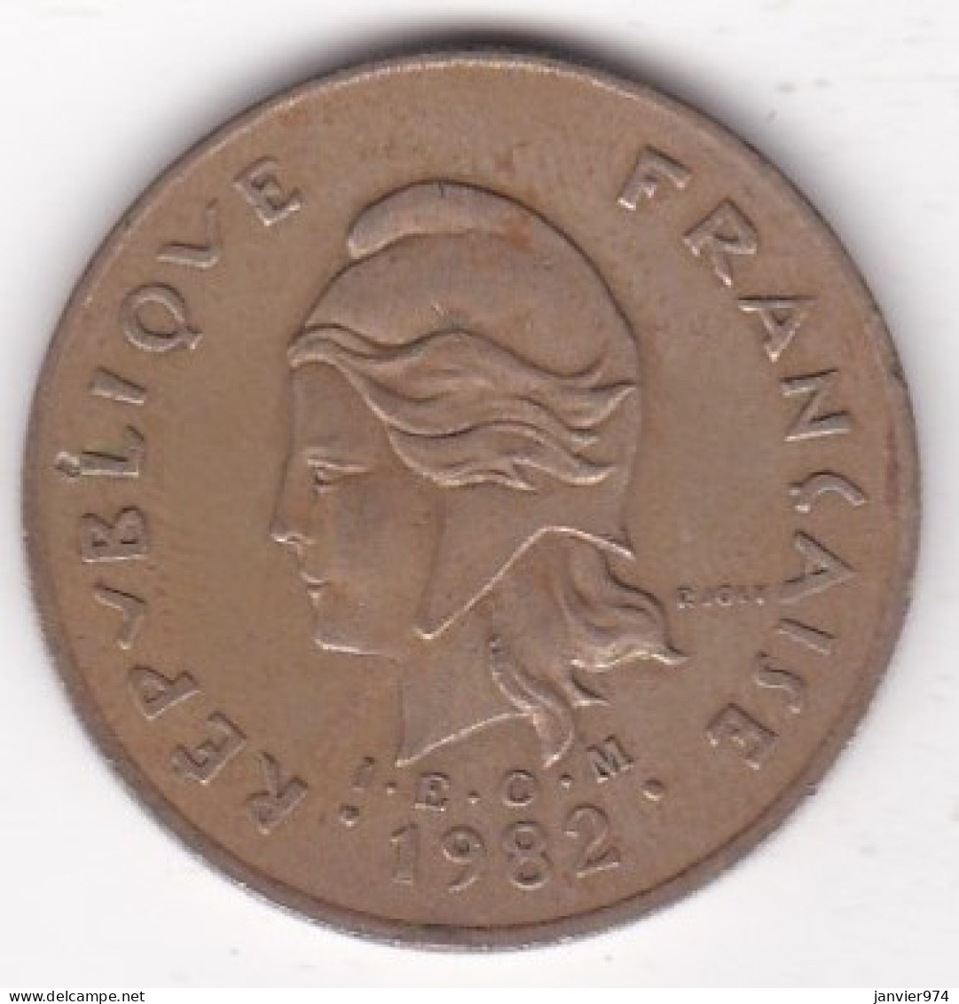 Polynésie Française . 100 Francs 1982 , Cupro-nickel-aluminium, Lec# 128 - Frans-Polynesië