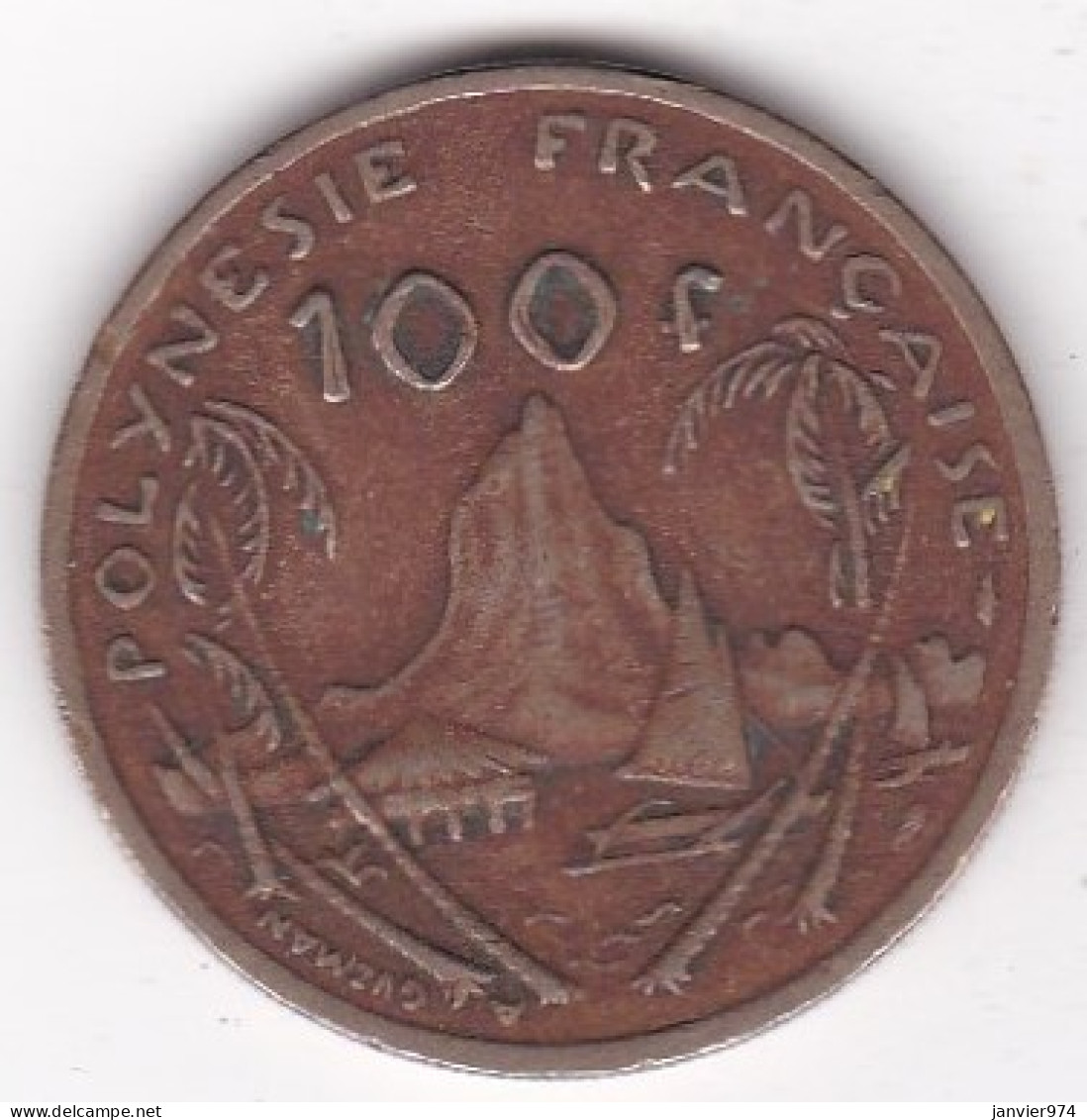 Polynésie Française . 100 Francs 1984 , Cupro-nickel-aluminium, Lec# 129 - Polinesia Francesa