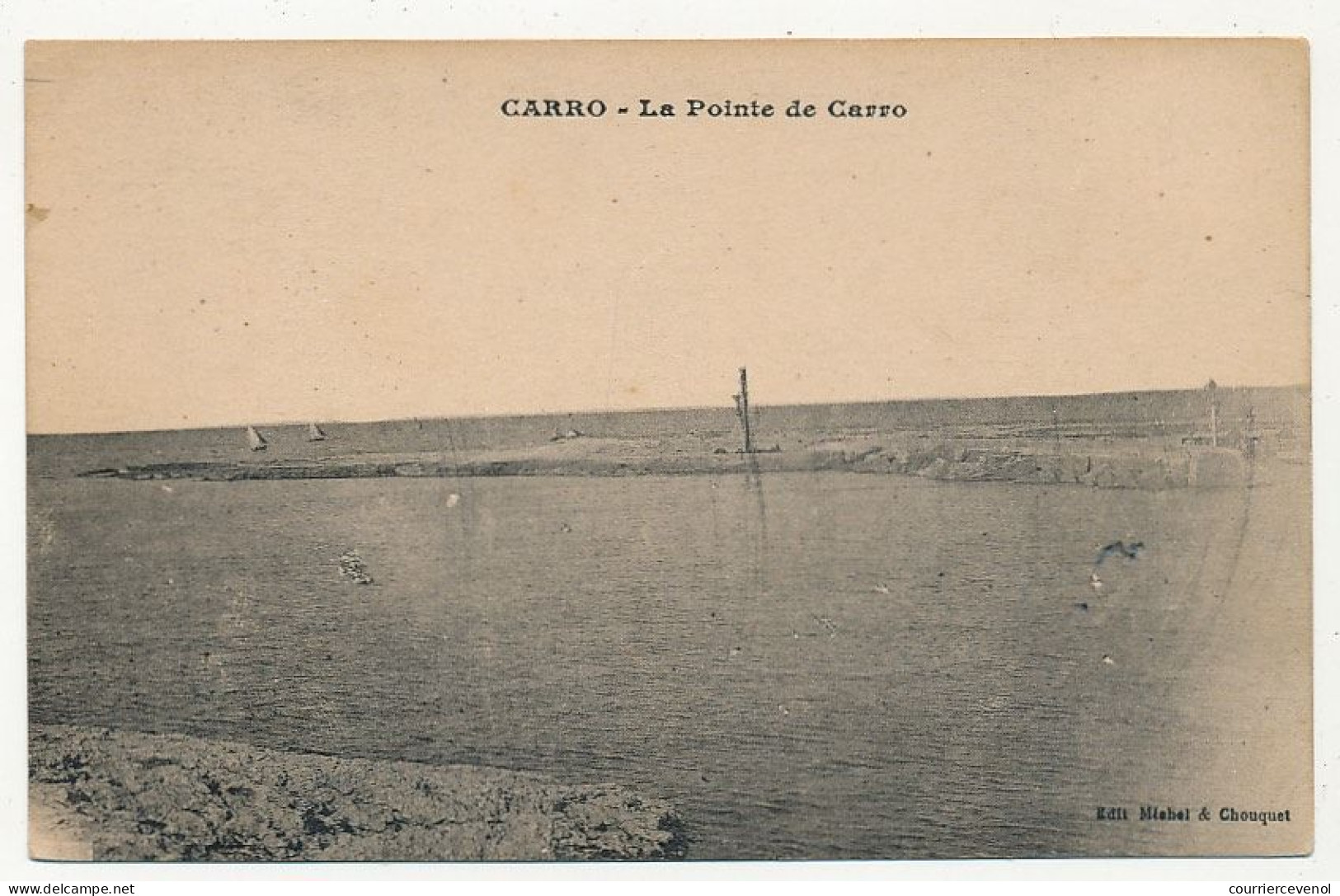 CPA - CARRO (B Du R) - La Pointe De Carro - Autres & Non Classés