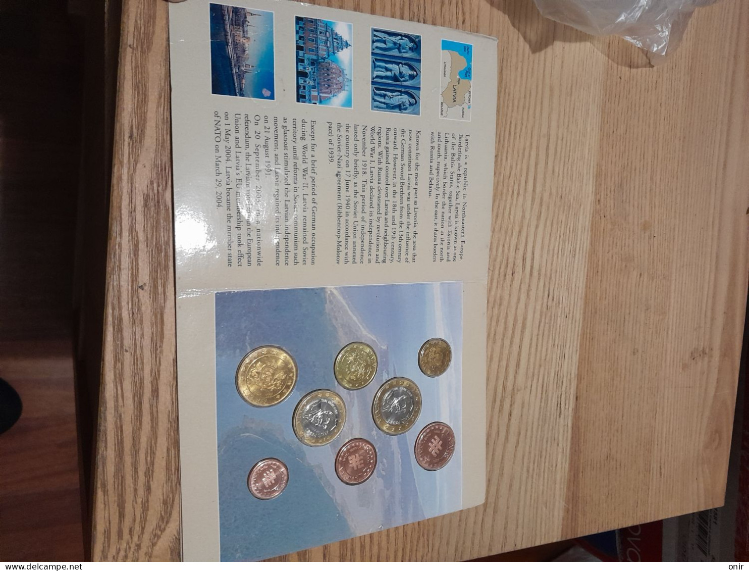 Prototype Euro Coin Collection Latvia 2004 - Privatentwürfe