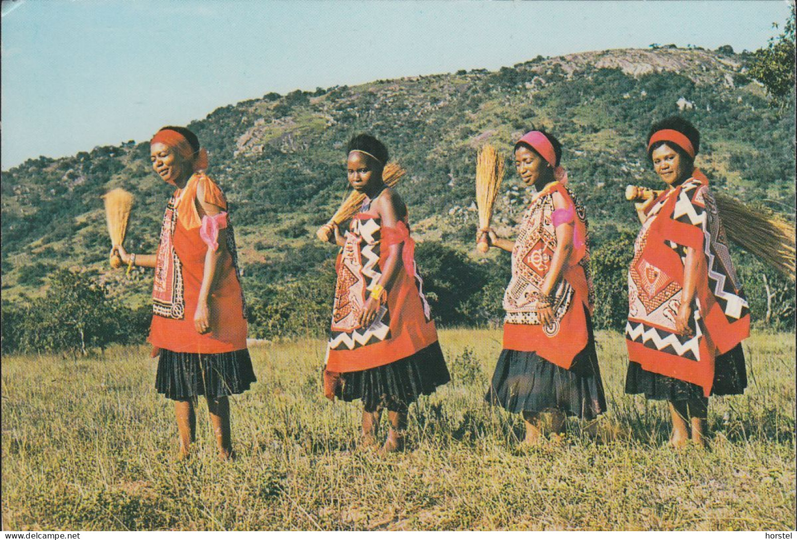 Swasiland - Married Woman Going To Traditional Dance - Swasiland