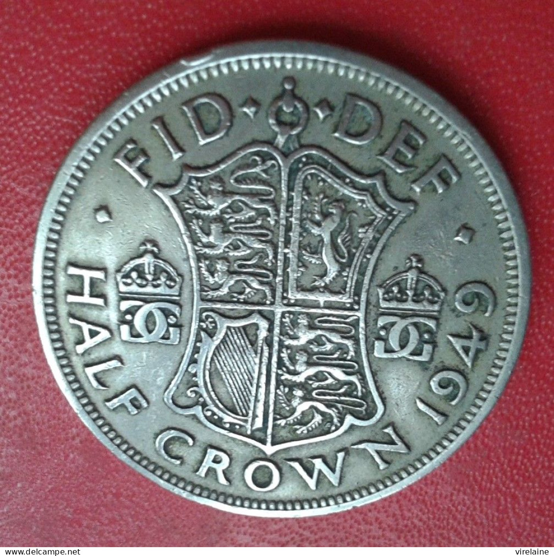 GRANDE-BRETAGNE - HALF CROWN 1949.(B06 11) - K. 1/2 Crown
