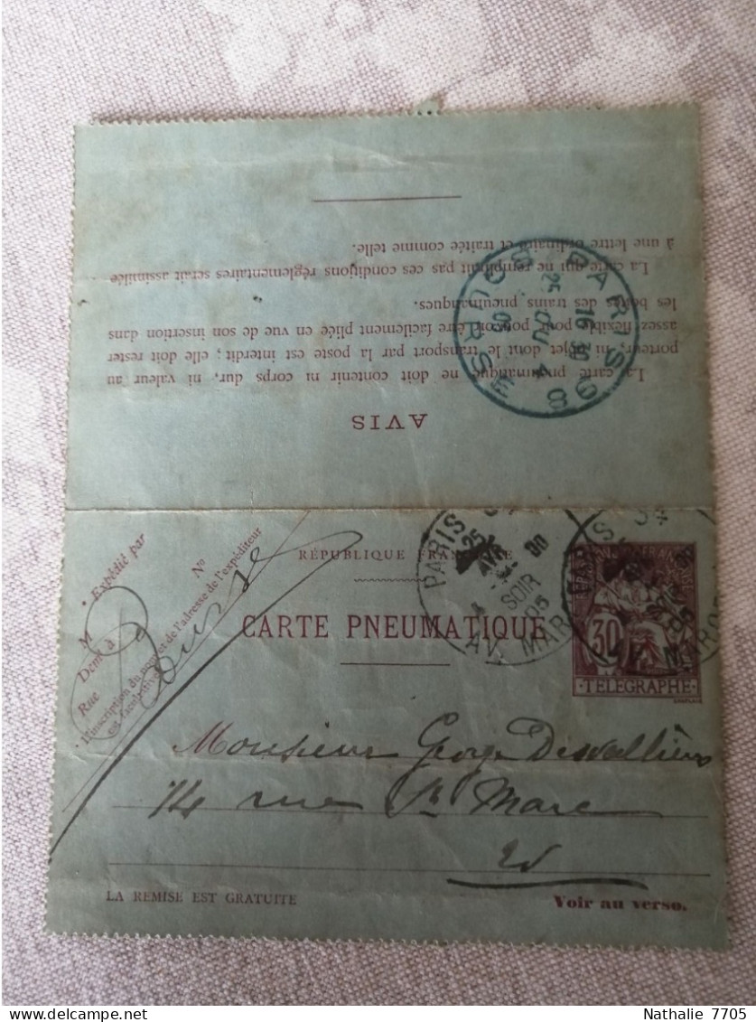 Lot De 5 Correspondances Adressées à George DESVALLIERES - Peintre- (1861-1950) + 2 Cartes De Visites Avec Autographe - Pittori E Scultori