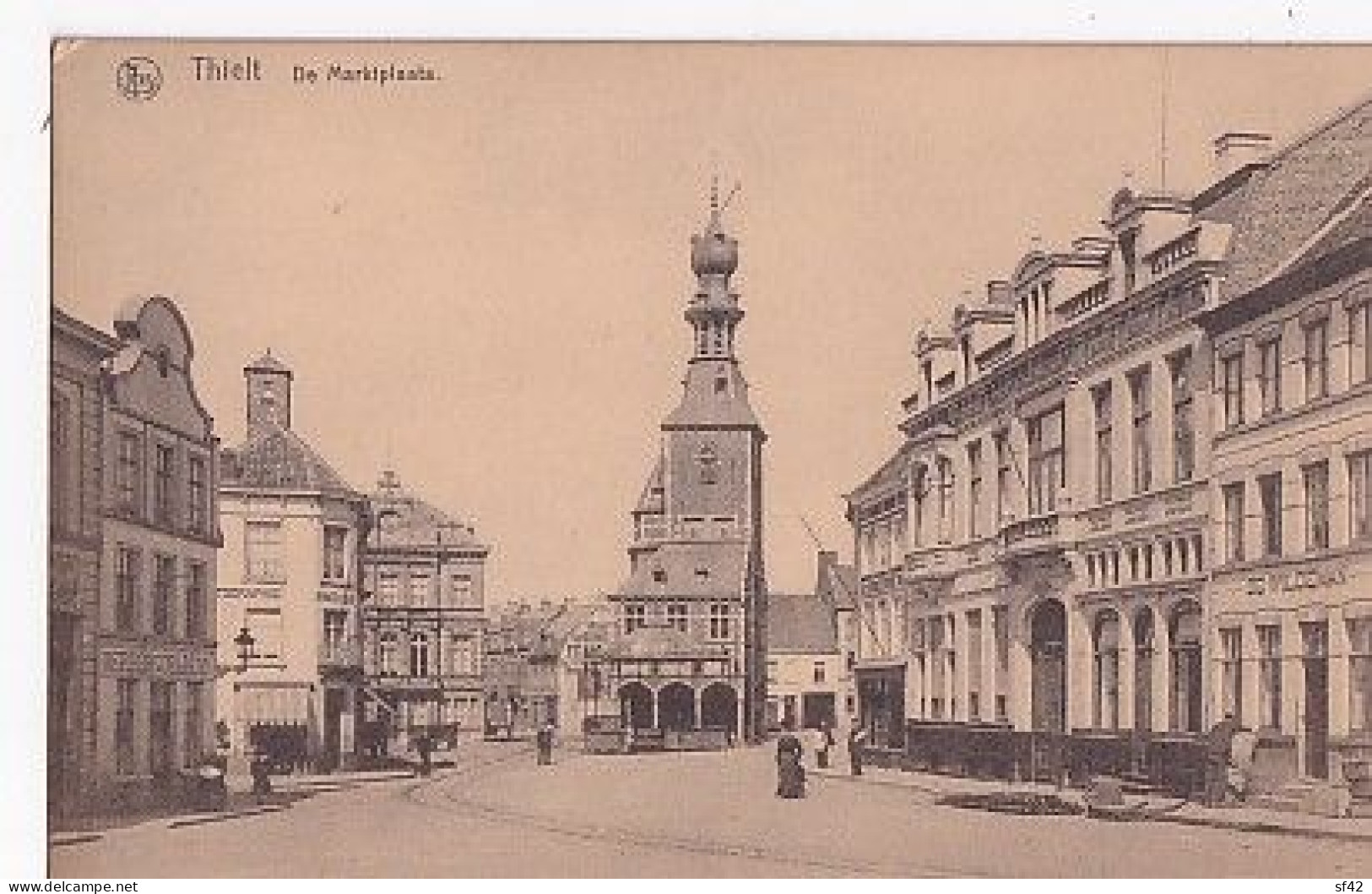 THIELT                        DE MARKTPLAATS - Tielt