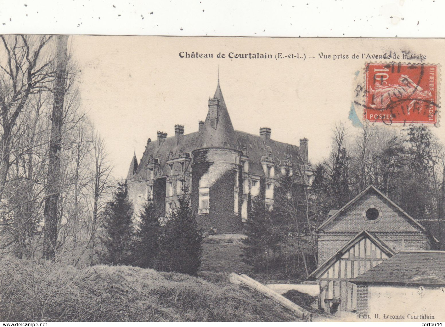 28 - COURTALAIN :   Château - Courtalain