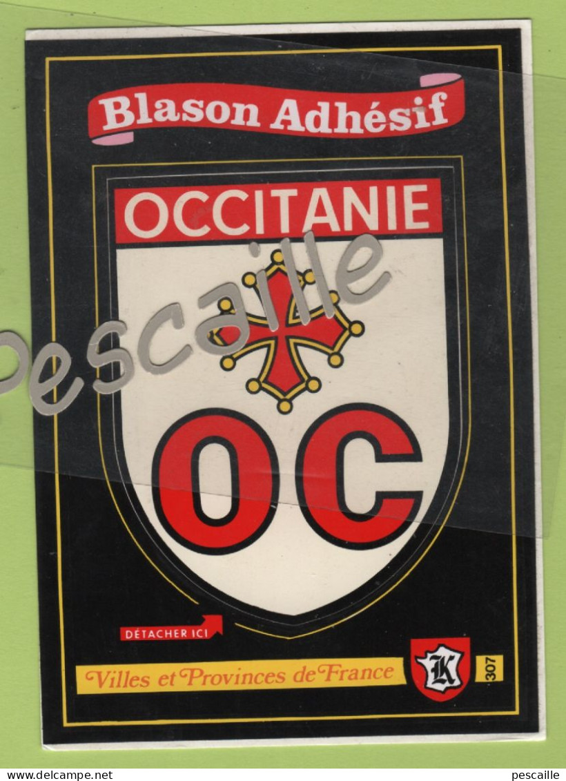 CP ? BLASON ADHESIF OC OCCITANIE - VILLES ET PROVINCES DE FRANCE / LK N° 307 KROMA - Languedoc-Roussillon