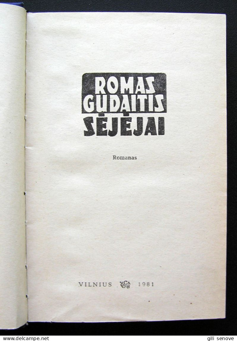 Lithuanian Book / Sėjėjai Gudaitis 1981 - Cultura