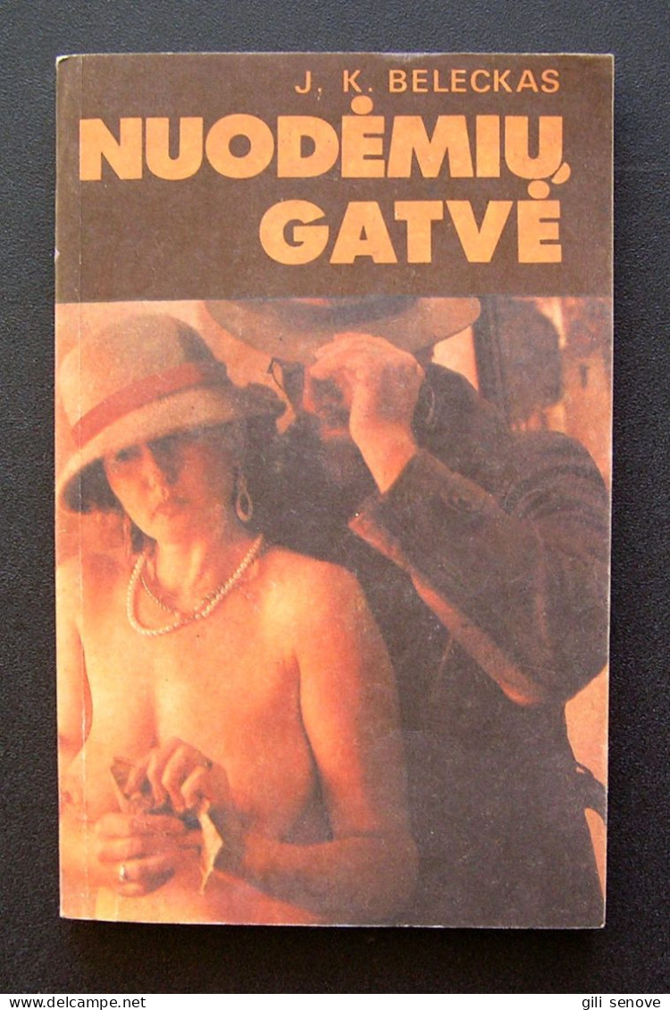 Lithuanian Book / Nuodėmių Gatvė Beleckas 1990 - Cultura