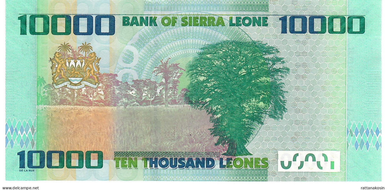 SIERRA LEONE P33d 10000 Or 10.000 LEONES 2018 #HE Signature 21a UNC. - Sierra Leona