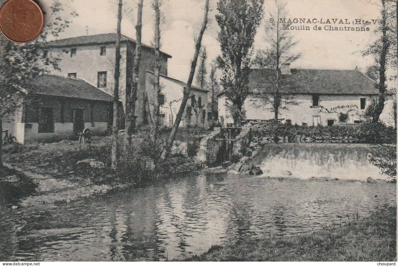 87 - Carte Postale Ancienne De   MAGNAC-LAVAL    Moulin De Chantranne - Andere & Zonder Classificatie